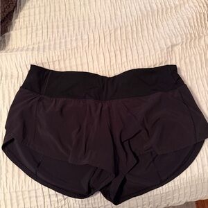 Black lululemon Athletic Shorts